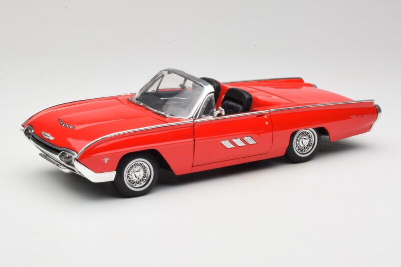 Ford Thunderbird Cabriolet Rosso Anson 1:18 30334 Pressofusione