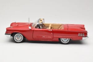 Ford Thunderbird Cabriolet Rosso Sun Star 1:18 4311 Pressofusione — immagine 4 di 8