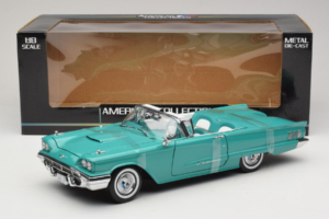 Ford Thunderbird Cabriolet Verde Sun Star 1:18 4315-P1 Pressofusione — immagine 6 di 6