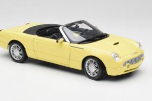 Ford Thunderbird Show Car Giallo Maisto 1:18 50335 Pressofusione — immagine 6 di 8