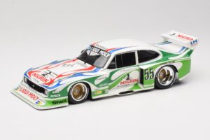 Ford Zakspeed Capri Turbo Group 5 Nigrin #55 M. Winkelhock DRM 1981 Minichamps 1:18 100818555 Pressofusione
