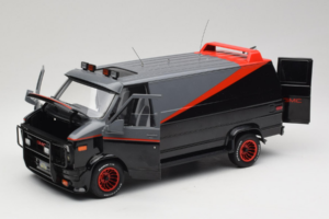 GMC Vandura A-Team Van Hot Wheels 1:18 V7439 Pressofusione — immagine 2 di 8