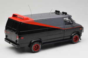 GMC Vandura A-Team Van Hot Wheels 1:18 V7439 Pressofusione — immagine 3 di 8