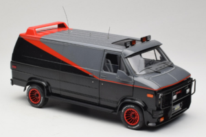 GMC Vandura A-Team Van Hot Wheels 1:18 V7439 Pressofusione — immagine 6 di 8