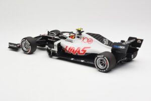Haas VF-20 #50 M. Schumacher FP1 Abu Dhabi GP 2020 Minichamps 1:18 110201750 Pressofusione — immagine 5 di 6