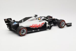 Haas VF-20 #8 R. Grosjean Bahrain GP 2020 Minichamps 1:18 110201508 Pressofusione — immagine 2 di 6