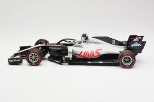 Haas VF-20 #8 R. Grosjean Bahrain GP 2020 Minichamps 1:18 110201508 Pressofusione — immagine 3 di 6