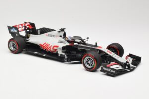 Haas VF-20 #8 R. Grosjean Bahrain GP 2020 Minichamps 1:18 110201508 Pressofusione — immagine 4 di 6
