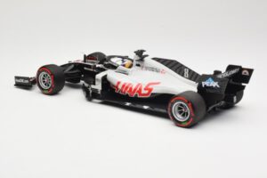 Haas VF-20 #8 R. Grosjean Bahrain GP 2020 Minichamps 1:18 110201508 Pressofusione — immagine 5 di 6