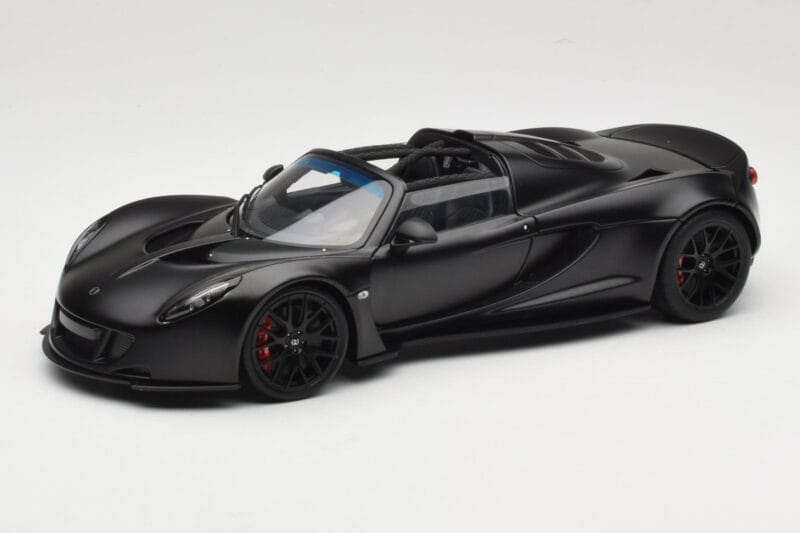 Hennessey Venom GT Carbon Black AUTOart 1:18 75401 Pressofusione