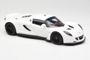 Hennessey Venom GT Bianco AUTOart 1:18 75404 Pressofusione — immagine 6 di 8