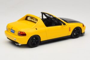 Honda Civic del Sol Spoon Phoenix Yellow Otto 1:18 OT1154 Resina — immagine 3 di 6