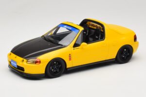 Honda Civic del Sol Spoon Phoenix Yellow Otto 1:18 OT1154 Resina