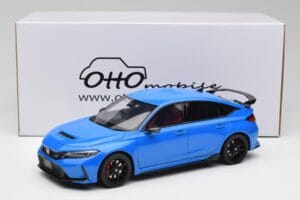 Honda Civic FK8 Type R Boost Blu Perlato Otto 1:18 OT1093 Resina — immagine 6 di 6