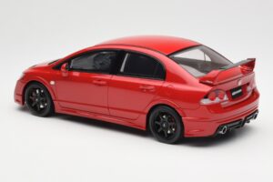 Honda Civic Mugen RR FD2 Rosso Otto 1:18 OT1019 Resina — immagine 5 di 6
