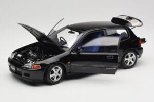 Honda Civic SiR II EG6 VTEC Nero LCD 1:18 LCD18018-BL Pressofusione — immagine 2 di 9