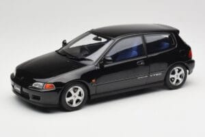 Honda Civic SiR II EG6 VTEC Nero LCD 1:18 LCD18018-BL Pressofusione