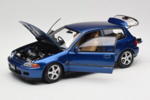 Honda Civic SiR II EG6 VTEC Blu LCD 1:18 LCD18018-BU Pressofusione — immagine 2 di 9