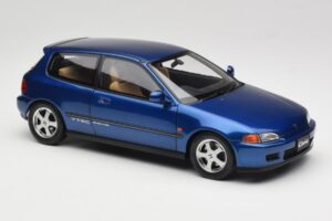 Honda Civic SiR II EG6 VTEC Blu LCD 1:18 LCD18018-BU Pressofusione — immagine 6 di 9