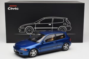 Honda Civic SiR II EG6 VTEC Blu LCD 1:18 LCD18018-BU Pressofusione — immagine 9 di 9