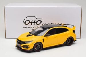Honda Civic Type R FK8 Euro Spec Giallo Otto 1:18 OT1111 Resina — immagine 6 di 6
