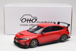 Honda Civic Type R FL5 Mugen Rally Red Otto 1:18 OT1165 Resina — immagine 6 di 6