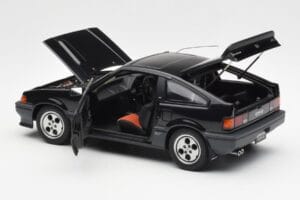 Honda CR-X Si Ballade Sport Nero AUTOart 1:18 73261 Pressofusione — immagine 5 di 8