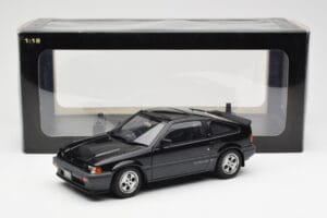 Honda CR-X Si Ballade Sport Nero AUTOart 1:18 73261 Pressofusione — immagine 8 di 8