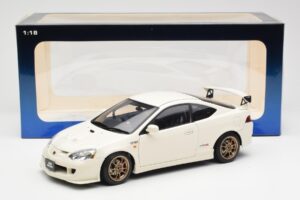 Honda Integra DC5 Type R Mugen Bianco AUTOart 1:18 73251 Pressofusione — immagine 8 di 8