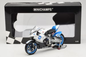 Honda RC212V #56 S. Nakano Konica Minolta Honda MotoGP 2007 Minichamps 1:18 112071056 Pressofusione — immagine 6 di 6