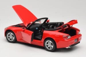 Honda S2000 AP1 Rosso Maisto 1:18 50350 Pressofusione — immagine 5 di 8