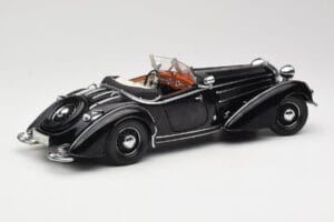 Horch 855 Roadster Nero Sun Star 1:18 2401 Pressofusione — immagine 3 di 8