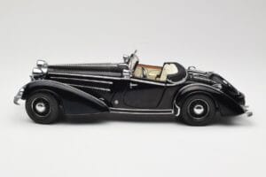 Horch 855 Roadster Nero Sun Star 1:18 2401 Pressofusione — immagine 4 di 8