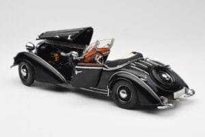 Horch 855 Roadster Nero Sun Star 1:18 2401 Pressofusione — immagine 5 di 8