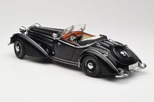 Horch 855 Roadster Nero Sun Star 1:18 2401 Pressofusione — immagine 7 di 8