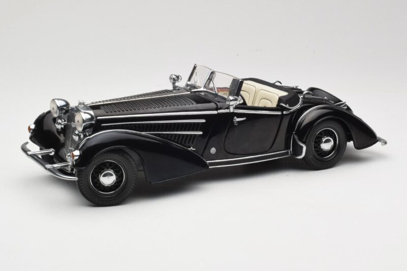 Horch 855 Roadster Nero Sun Star 1:18 2401 Pressofusione
