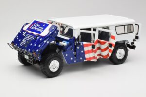 Hummer H1 AM General Gore-Lieberman Humvee America Exoto 1:18 01807 Pressofusione — immagine 2 di 8