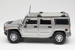 Hummer H2 Argento Maisto 1:18 7449569 Pressofusione — immagine 4 di 8