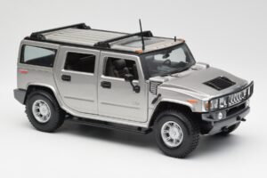 Hummer H2 Argento Maisto 1:18 7449569 Pressofusione — immagine 6 di 8