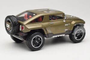 Hummer HX Concept Verde Maisto 1:18 36171 Pressofusione — immagine 3 di 8