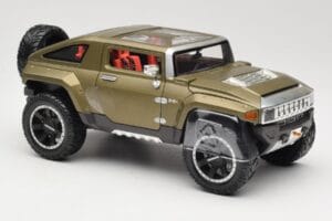 Hummer HX Concept Verde Maisto 1:18 36171 Pressofusione — immagine 6 di 8