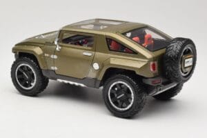 Hummer HX Concept Verde Maisto 1:18 36171 Pressofusione — immagine 7 di 8