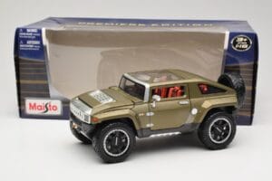 Hummer HX Concept Verde Maisto 1:18 36171 Pressofusione — immagine 8 di 8