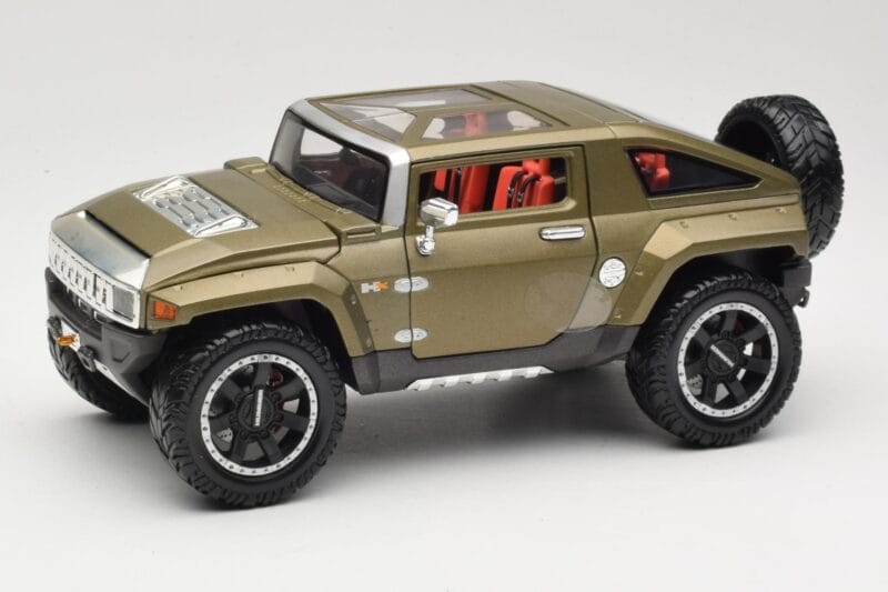 Hummer HX Concept Verde Maisto 1:18 36171 Pressofusione