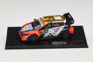 Hyundai i20 N Rally1 #1 T. Neuville / M. Wydaeghe Rally Monte Carlo 2025 IXO 1:43 RAM973C Pressofusione