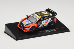 Hyundai i20 N Rally1 #8 O. Tanak / M. Jarveoja Rally Monte Carlo 2025 IXO 1:43 RAM973B Pressofusione — immagine 2 di 5