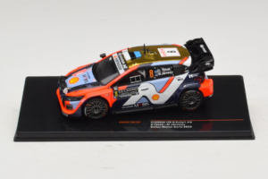 Hyundai i20 N Rally1 #8 O. Tanak / M. Jarveoja Rally Monte Carlo 2025 IXO 1:43 RAM973B Pressofusione