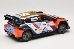 Hyundai i20 N Rally1 #11 Hyundai Shell Mobis WRT T. Neuville / M. Wydaeghe Rally Poland 2024 IXO 1:18 18RMC214 Pressofusione — immagine 2 di 6