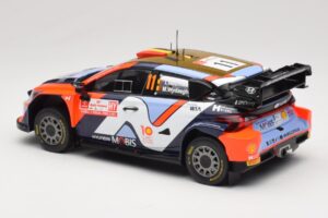 Hyundai i20 N Rally1 #11 Hyundai Shell Mobis WRT T. Neuville / M. Wydaeghe Rally Poland 2024 IXO 1:18 18RMC214 Pressofusione — immagine 4 di 6