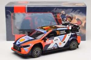 Hyundai i20 N Rally1 #11 Hyundai Shell Mobis WRT T. Neuville / M. Wydaeghe Rally Poland 2024 IXO 1:18 18RMC214 Pressofusione — immagine 6 di 6